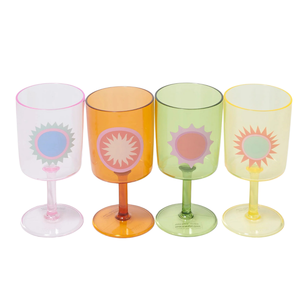 Sunnylife Poolside Wine Glass